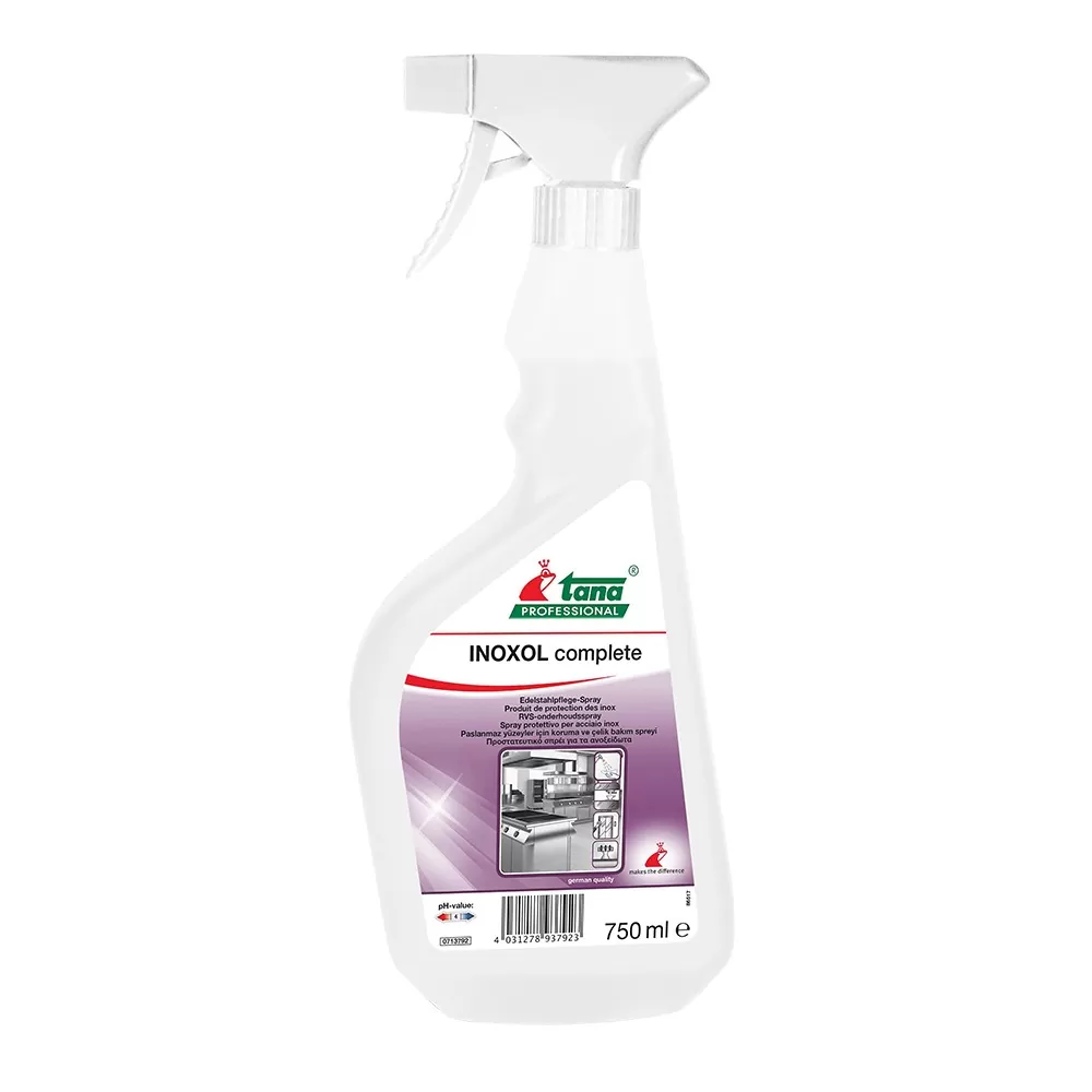 Tana Inoxol Complete, curatare si intretinere inox, 750 ml - TotalClean.ro Tana Inoxol Complete, curatare si intretinere inox, 750 ml