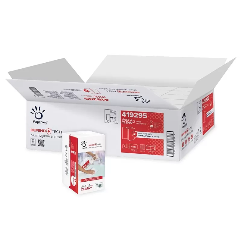 Pachet Promotional Servetele Papernet Fast&Clean + Cif Detergent dezinfectant 2 in 1