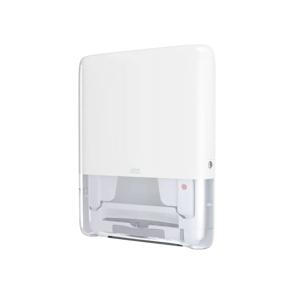 Dozator de prosoape pentru mâini Tork PeakServe® Mini Continuous™, alb - TotalClean.ro Dozator de prosoape pentru mâini Tork PeakServe® Mini Continuous™, alb