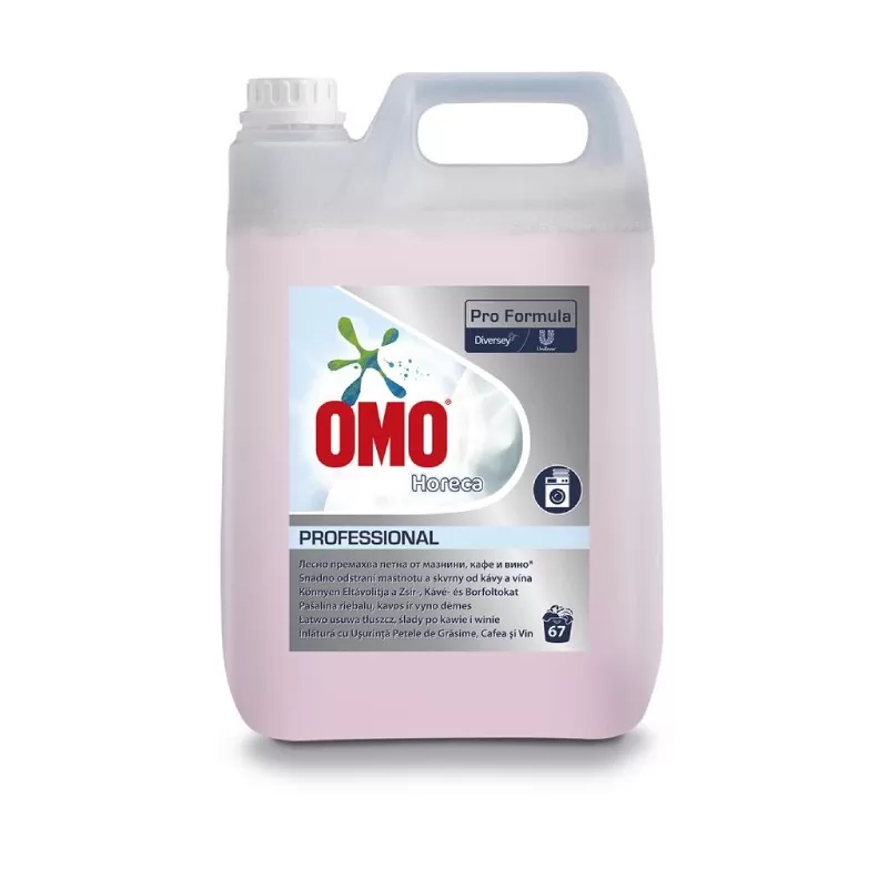 Detergent lichid profesional OMO W3336, 5L - TotalClean.ro Detergent lichid profesional OMO W3336, 5L