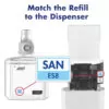 purell-es8-touch-free-sanitizer-match-refill-to-dispenser-white_2 - TotalClean.ro