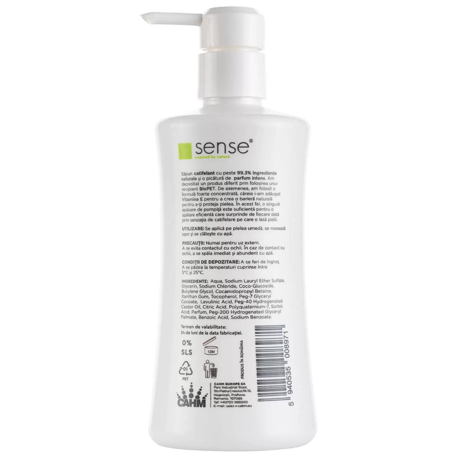 Sapun lichid Sense cu vitamina E