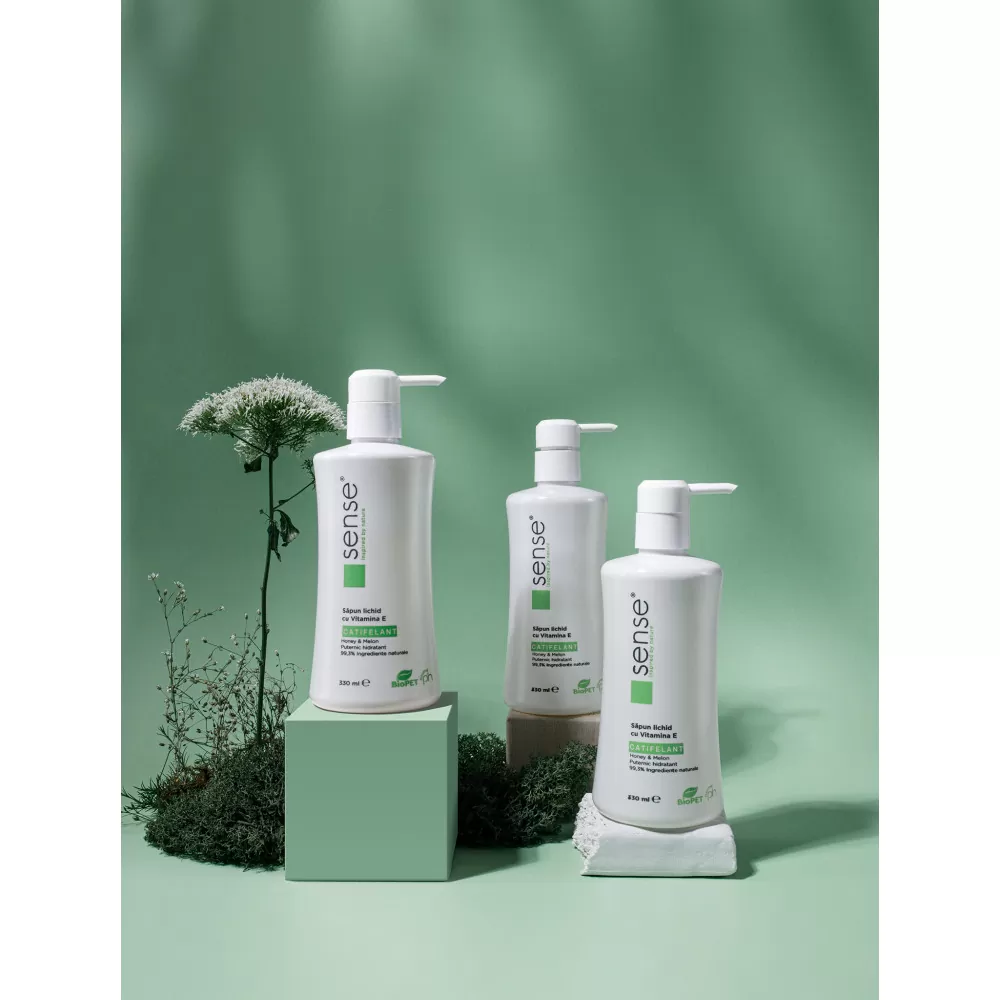 Sapun lichid Sense cu vitamina E